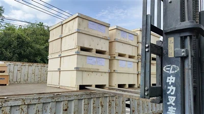 2025 年 7 月 1 日に水中ミキサー 4 台がフィリピンに納入